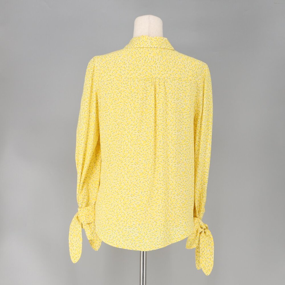 MAEVE ANTHROPOLOGIE Blithe Button Down Blouse Tie… - image 4